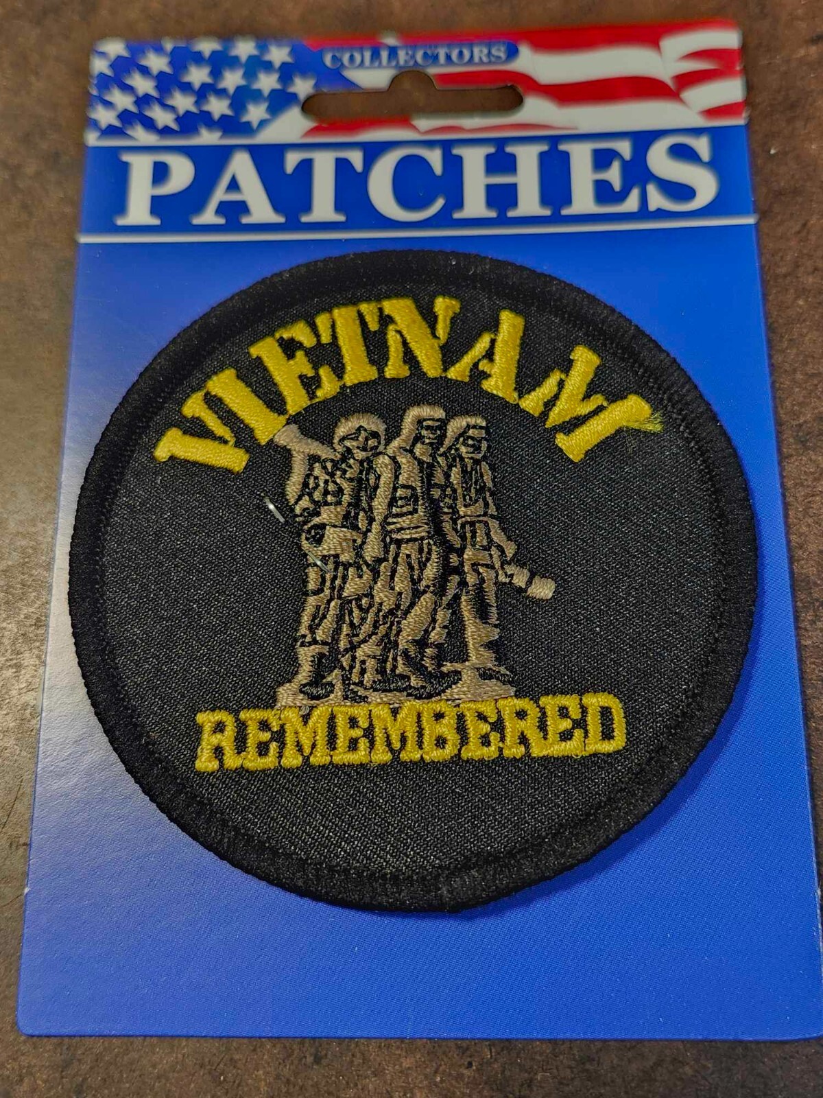 Vietnam Remembered Patch 3" Dia (N314)