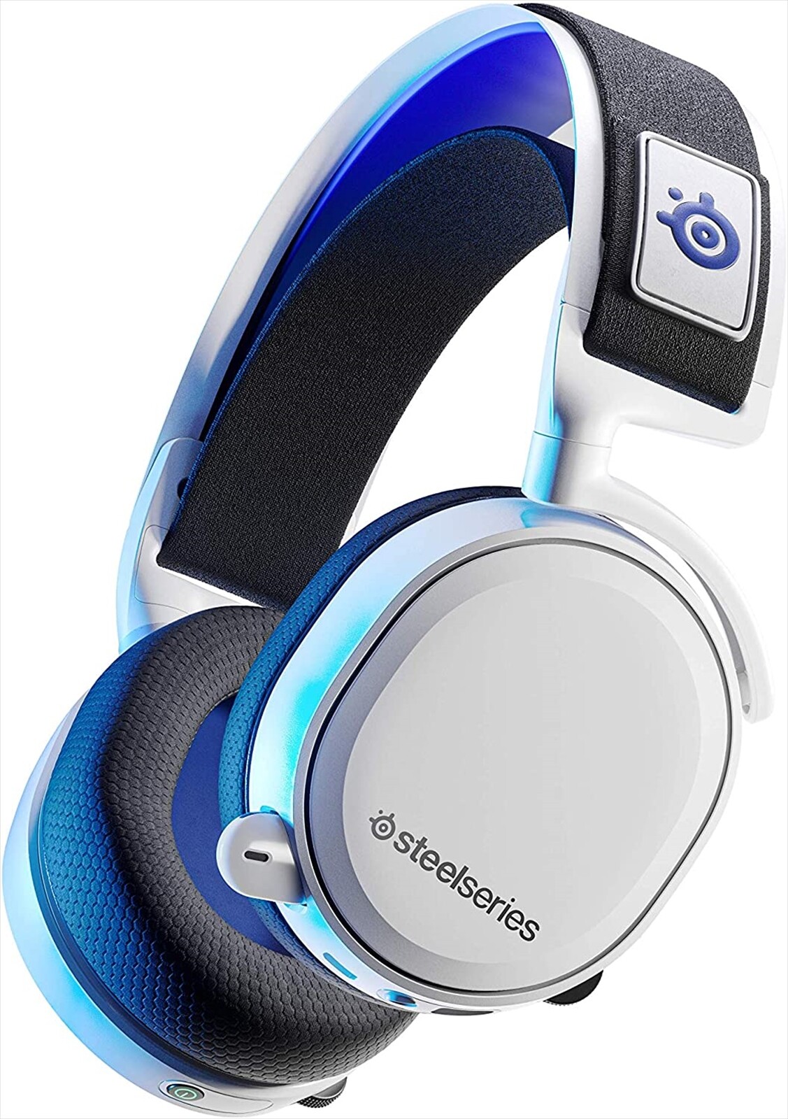 SteelSeries 61467 Arctis 7P Gaming Headset White Blue PS5 Compatible Japan NEW