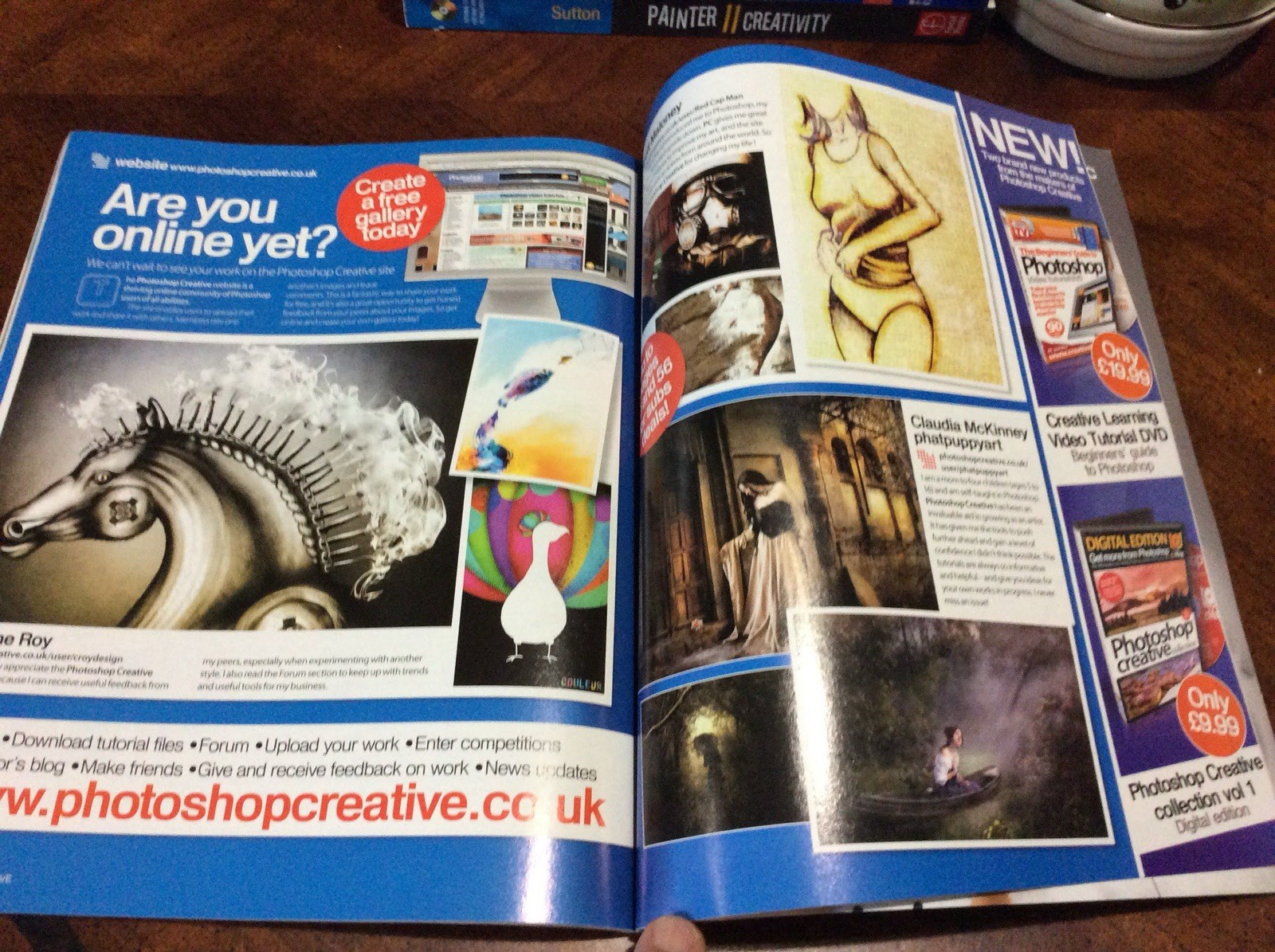 Photoshop Creative Collection ISSUE 52 *CD INCLUDED* VG