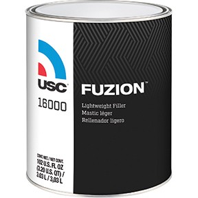 FUZION Lightweight Body Filler, Gallon 16000 USC 16000 37307160007