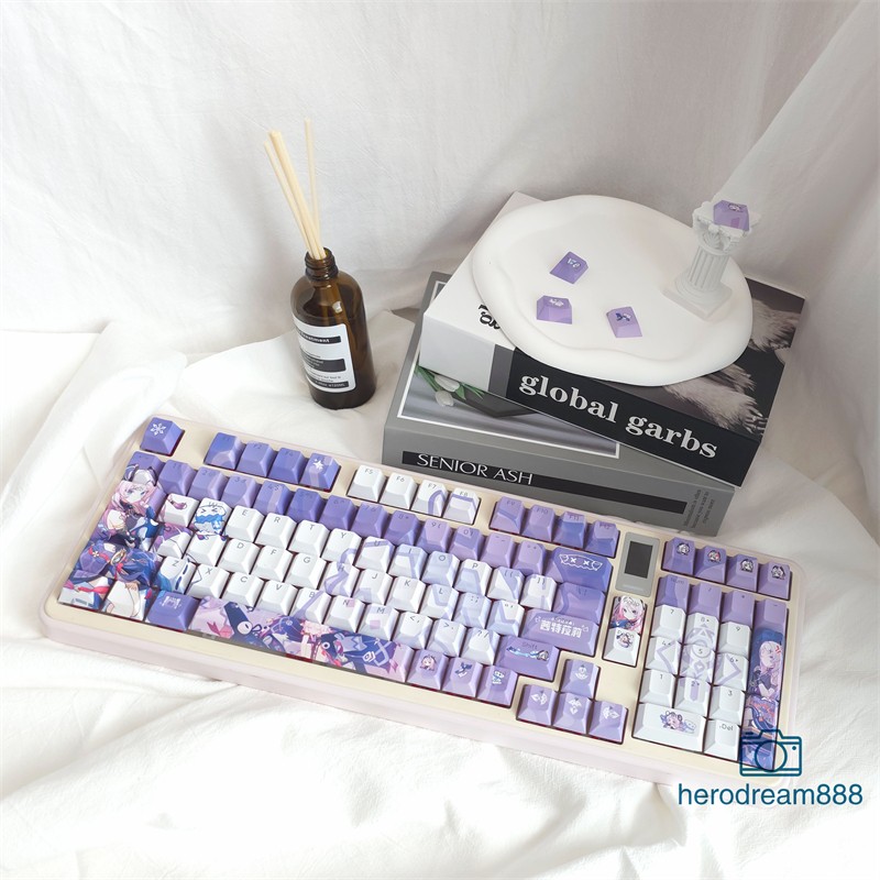 Citlali Theme Dye Sub PBT 108 Keycaps For Cherry MX Mechanical Keyboard New