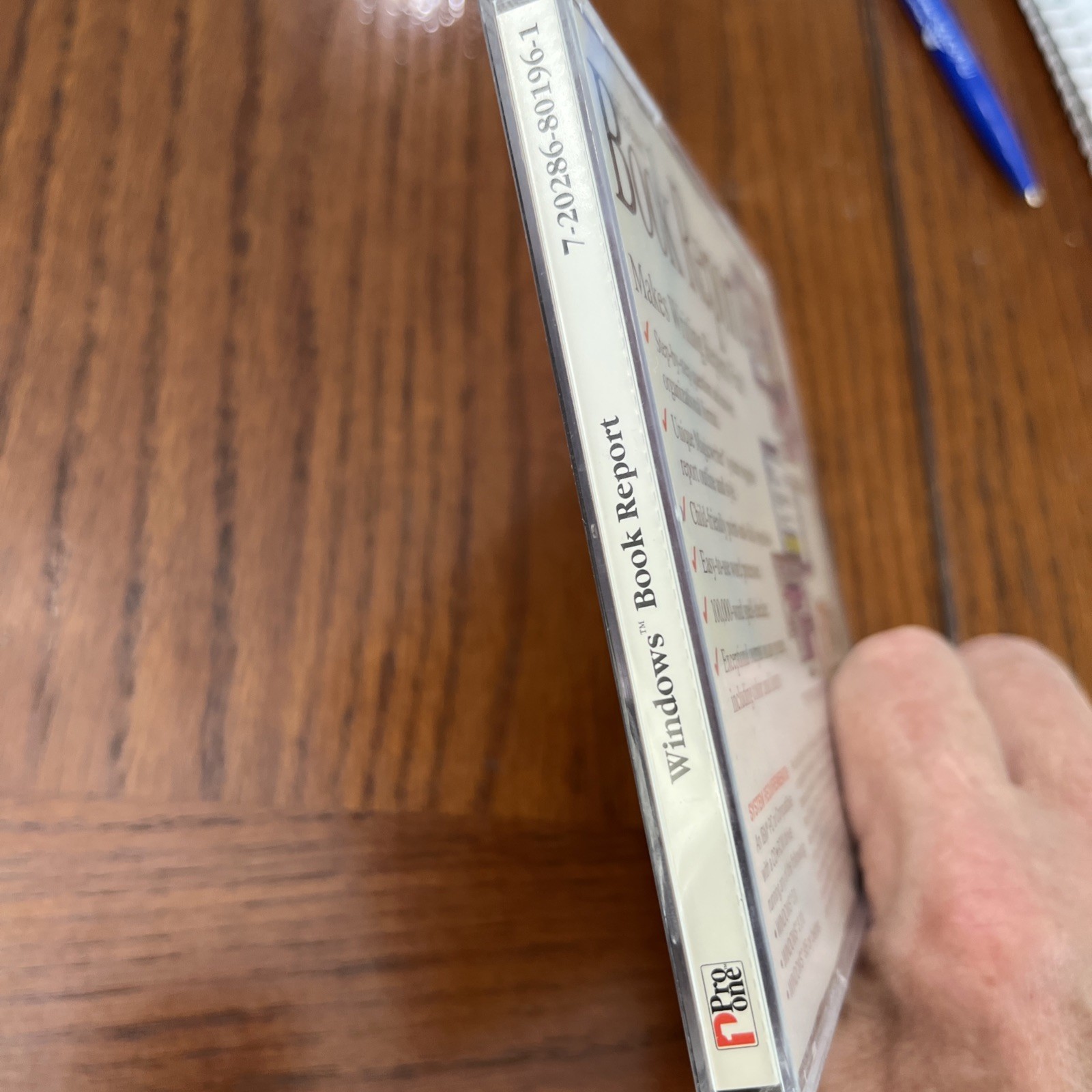 Book Report Pro One CD ROM For Windows 3.1 users