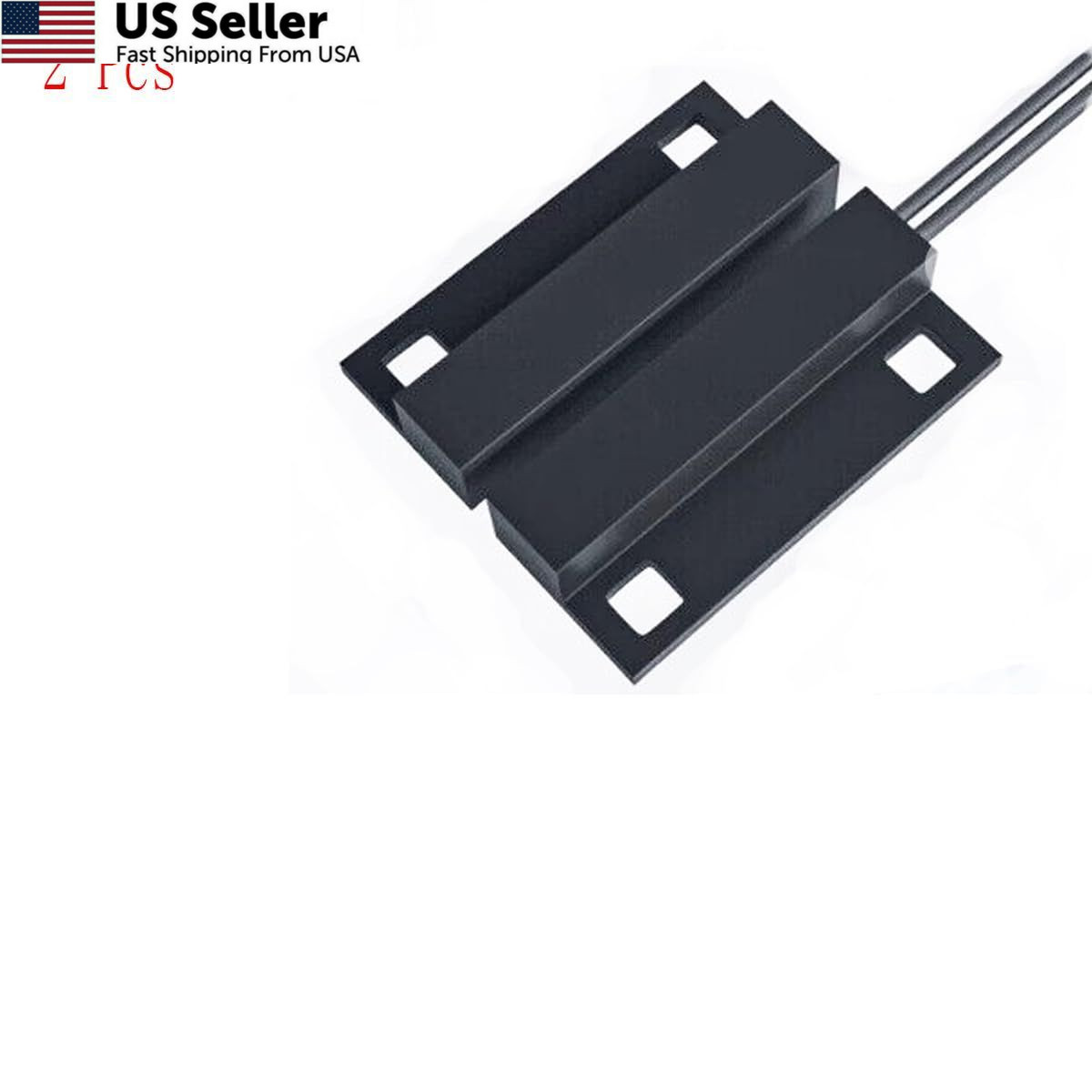 MC-38 NC Surface Mount Wired Security Window Door Contact Sensor Alarm brown
