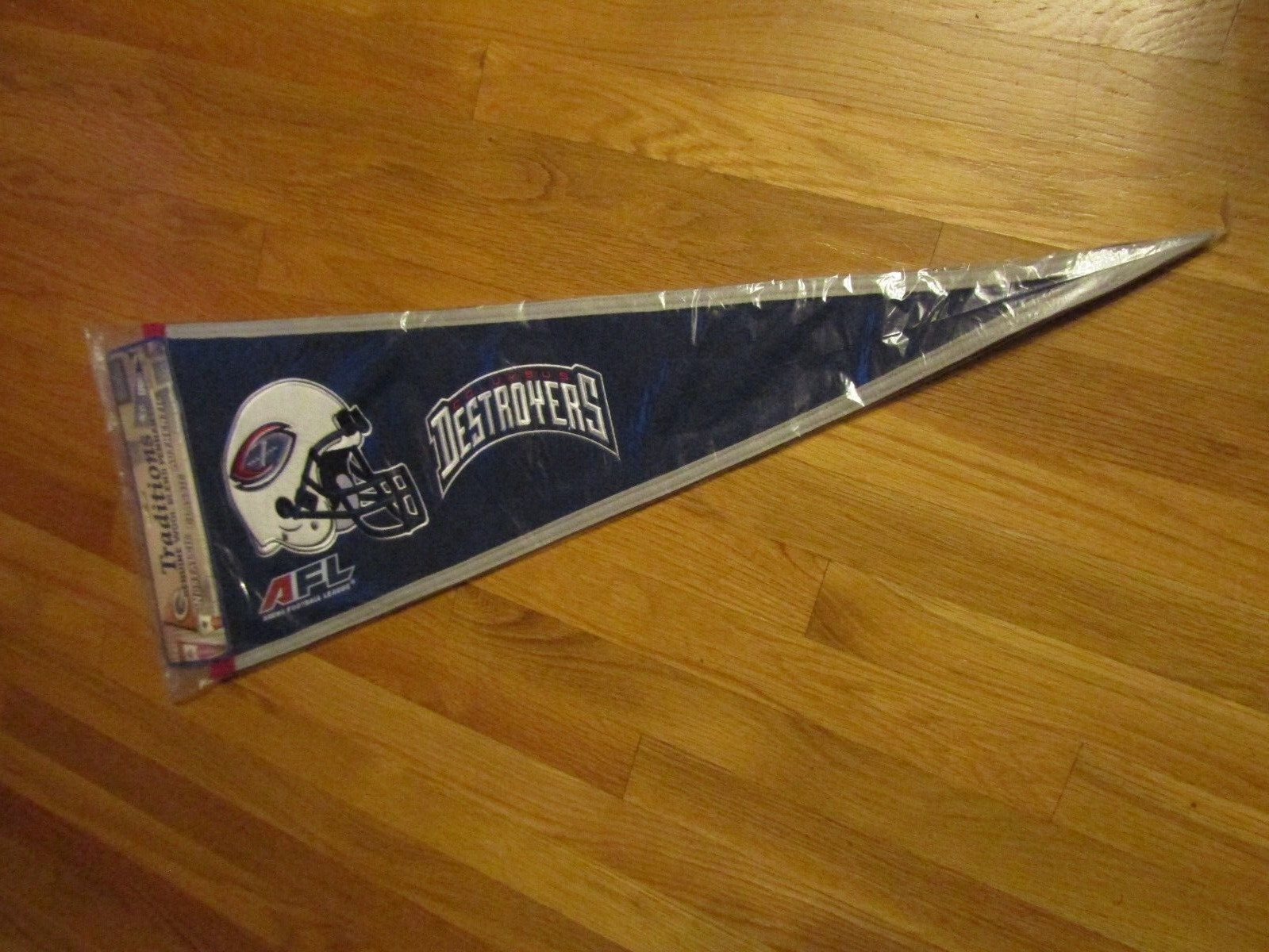 Winning Streak Sports Genuine Wool Blend Pennant AFL Columbus Destroyers NEW