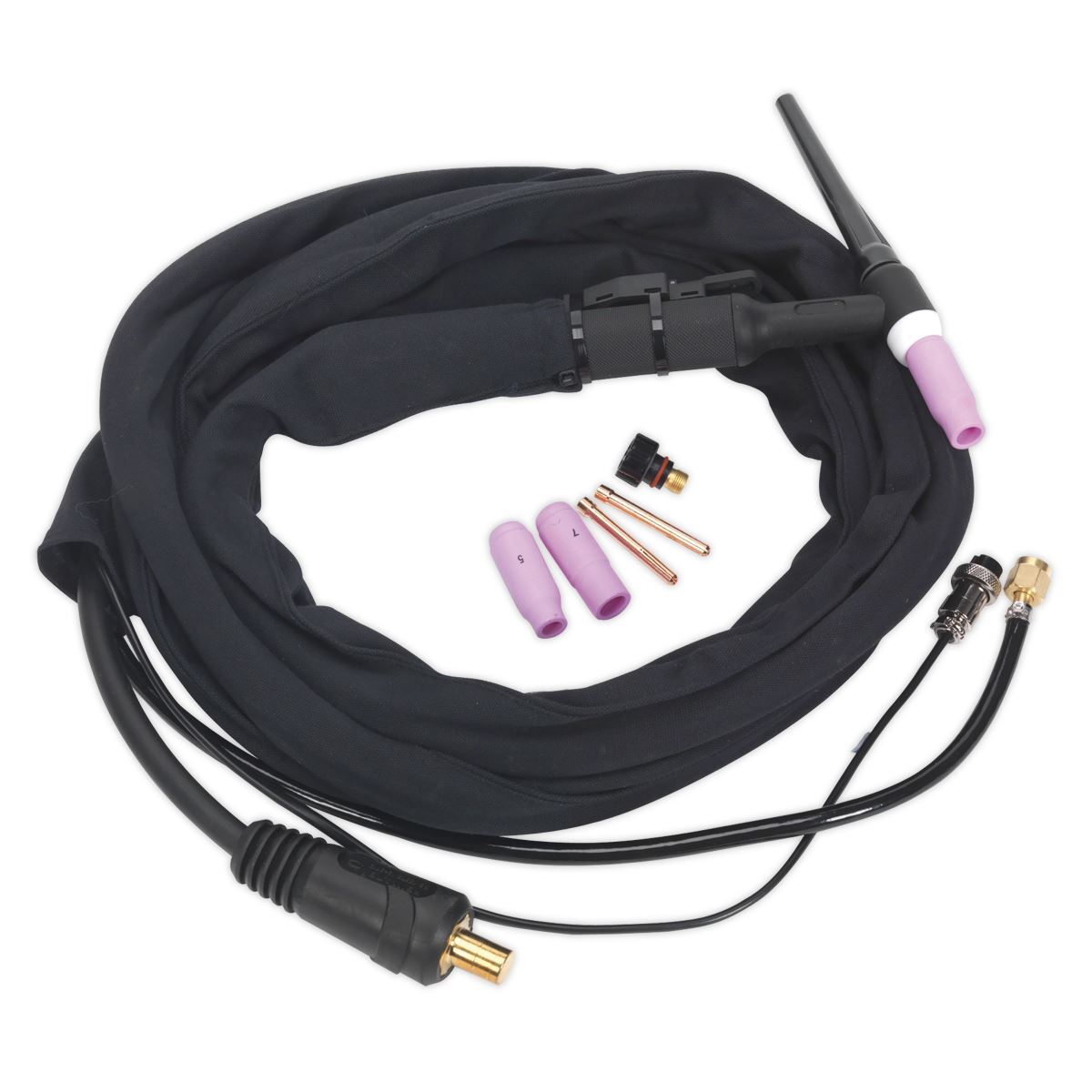 Sealey TIG12S Inverter TIG Welding Torch 25mm² with Push Button