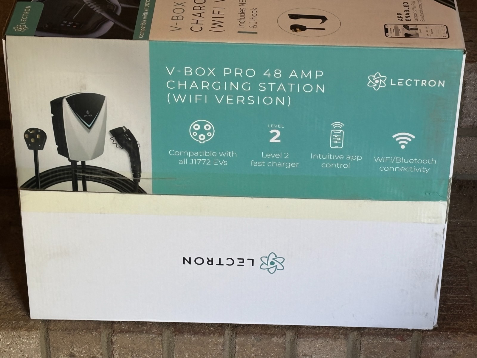 Lectron V Box Pro 48 Amp EV charging station Wifi Version