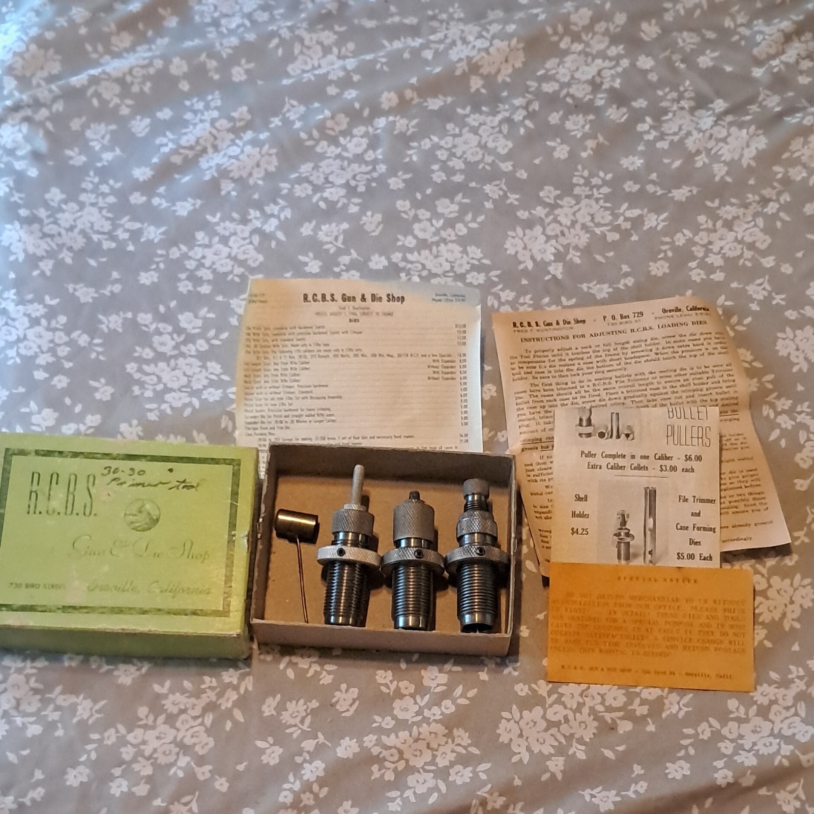 RCBS Die Set .44 Cal Handgun Reloading Dies