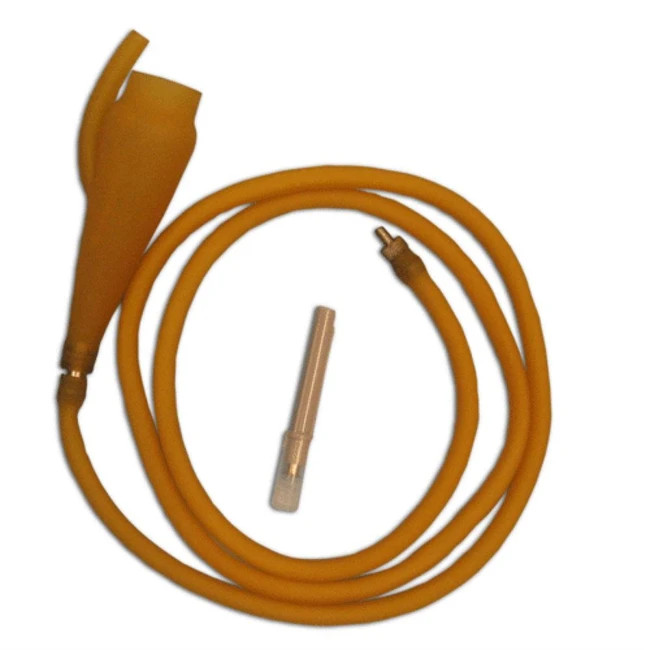 Agripro Iv Set W Latex Tube Tubing Gum Rubber Funnel Gravity-Flow