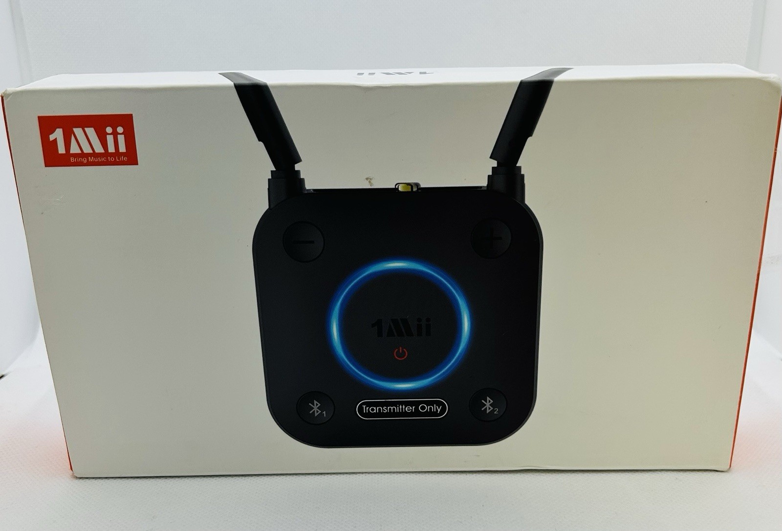 1Mii B06TX Bluetooth 5.2 Transmitter TV Audio Adapter aptX Low Latency New Open