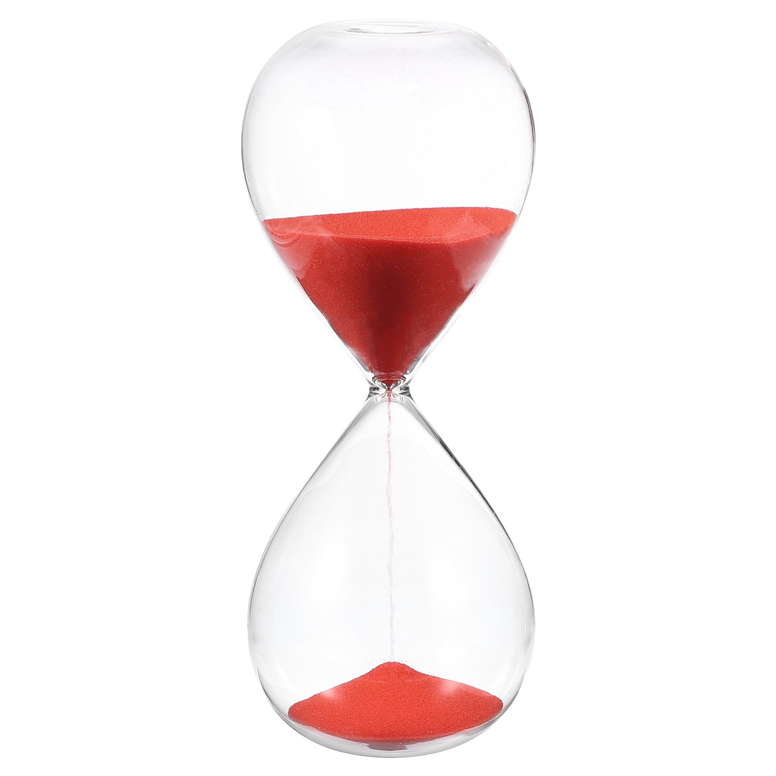 45 Minutes Sand Timer, Watch High Glass Sandglass Timer, Red