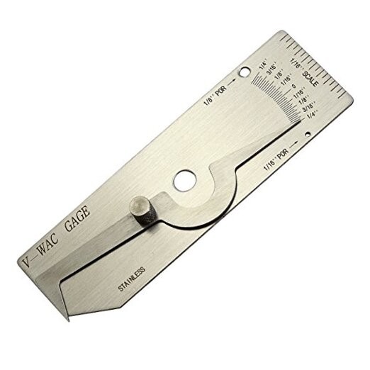 V-WAC Single Weld Gage Welding Inspection Thread Gauge Checks 1/4 Inch