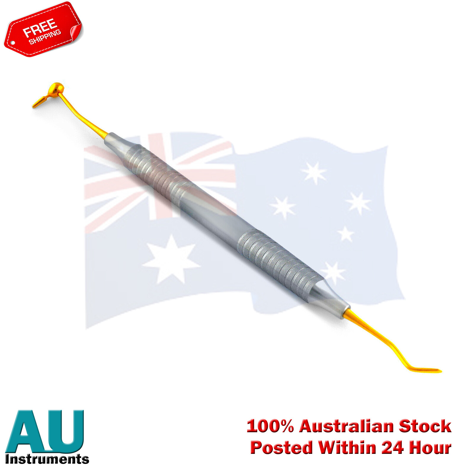 Dental Instrument Composite Filling CIG 6 Gold Point Dentist Scalers New CE