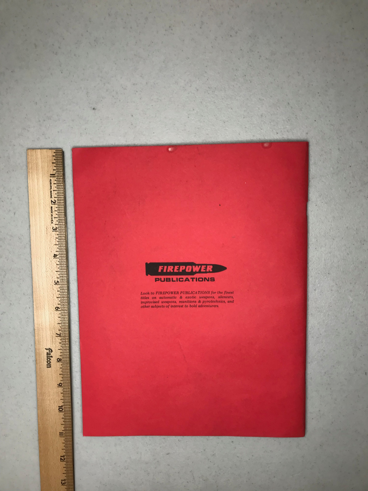 Selective Fire UZI Semi-Auto Modification Manual Firepower Publications 1983