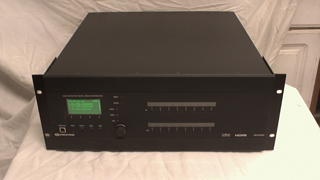 Crestron DM-MD8x8 Digital Media Switcher w/ Assorted Modules