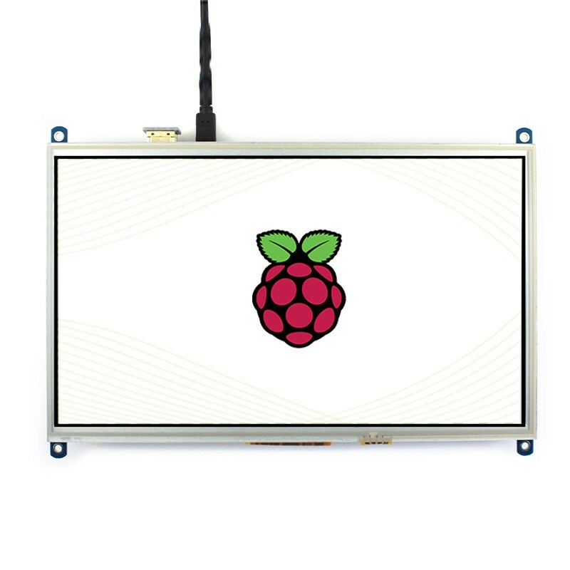 10.1-inch Resistive Touch Screen Panel 1024x600 HDMI LCD HDMI without Shell