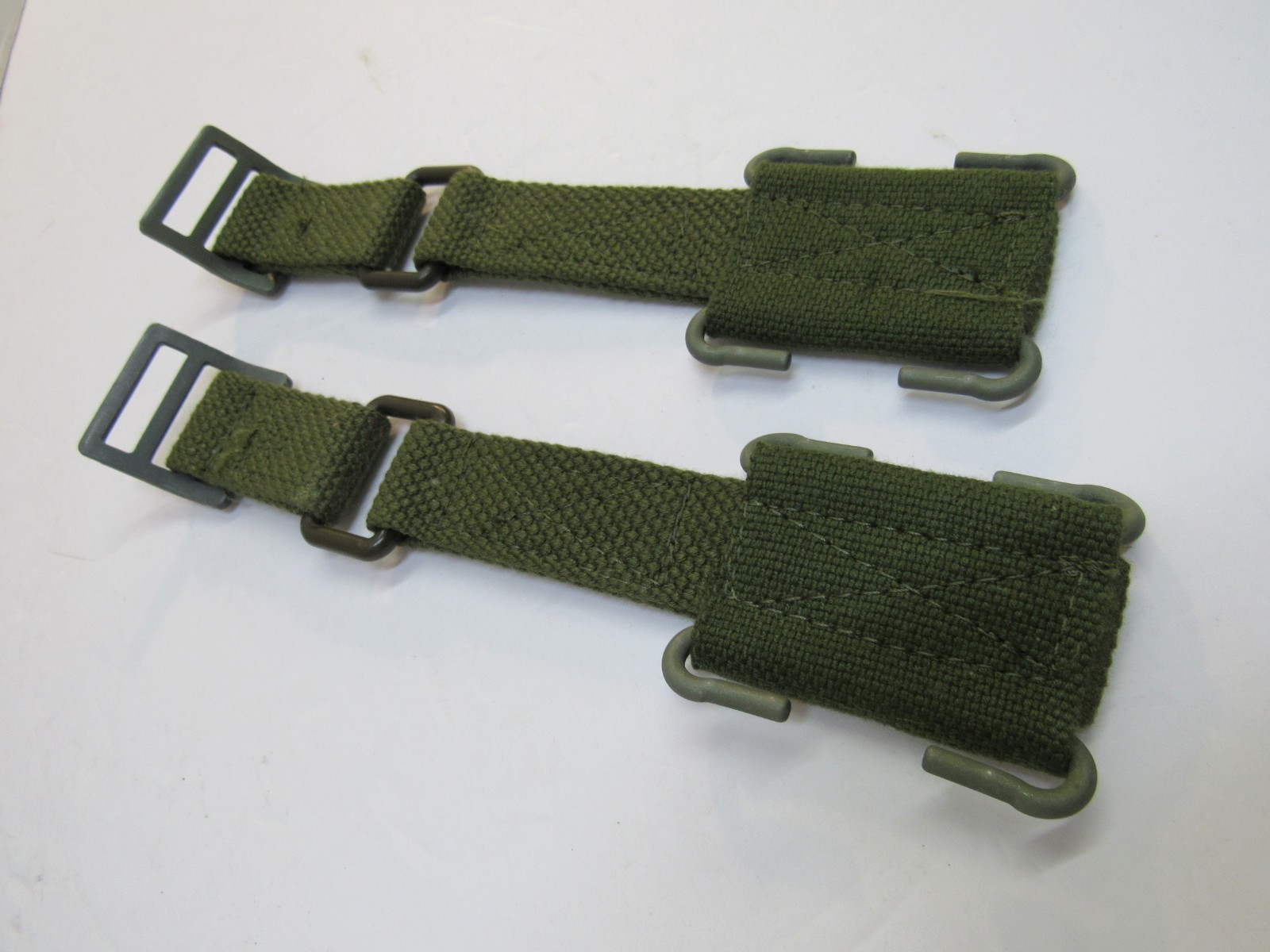 2 Danish Web Belt Gear Extender Like British Pattern 1944 Brace Attachment NOS