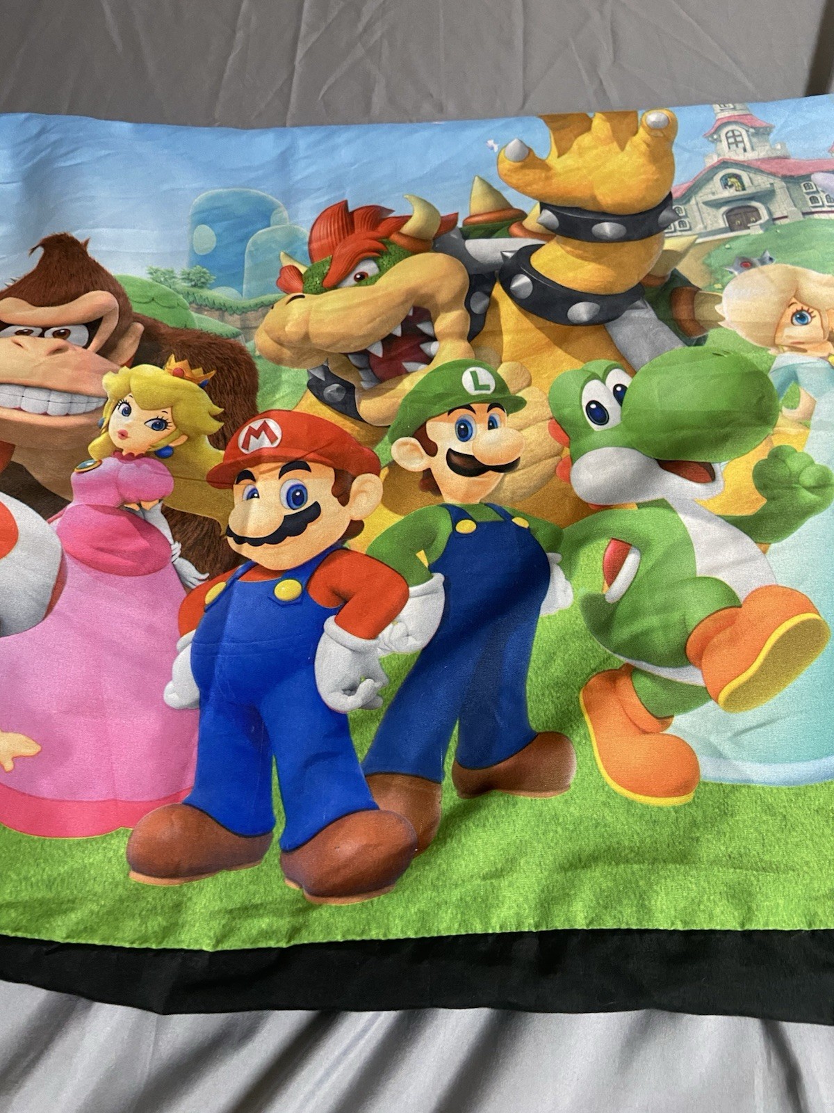 Super Mario Zippered Body Size Pillowcase