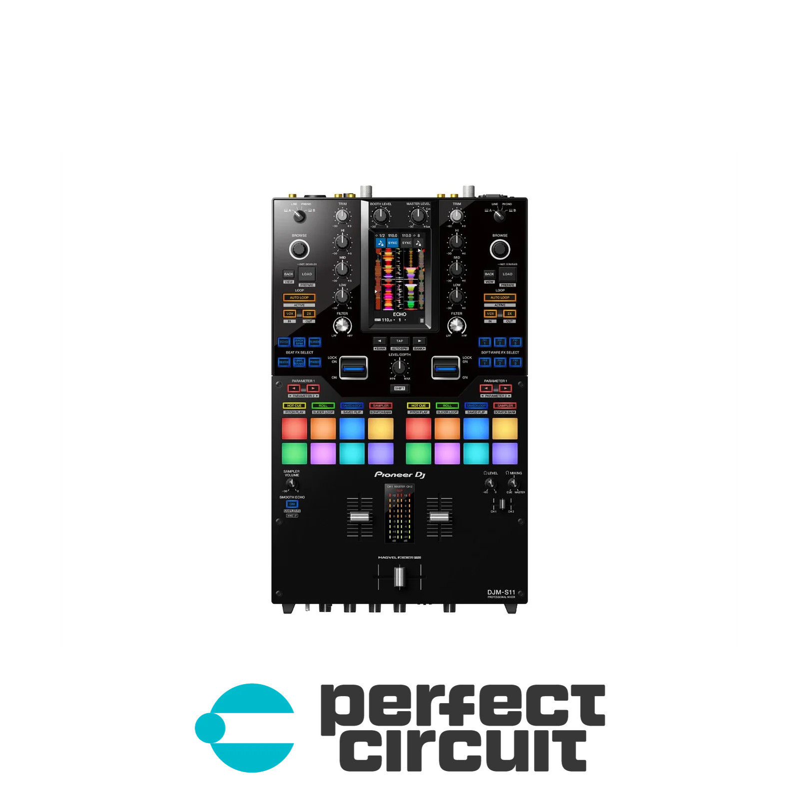 Pioneer DJM-S11 DJ Mixer & Interface DJ MIXER - NEW - PERFECT CIRCUIT