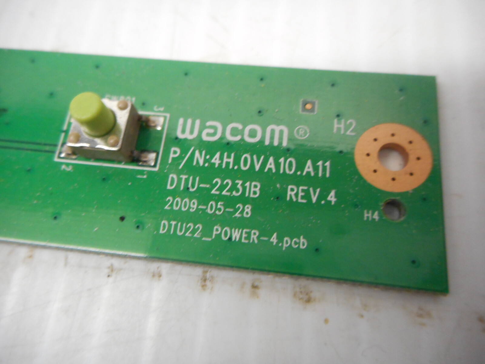 Wacom 4H.0VA10.A11 DTU-2231B Button Board PCB E153302