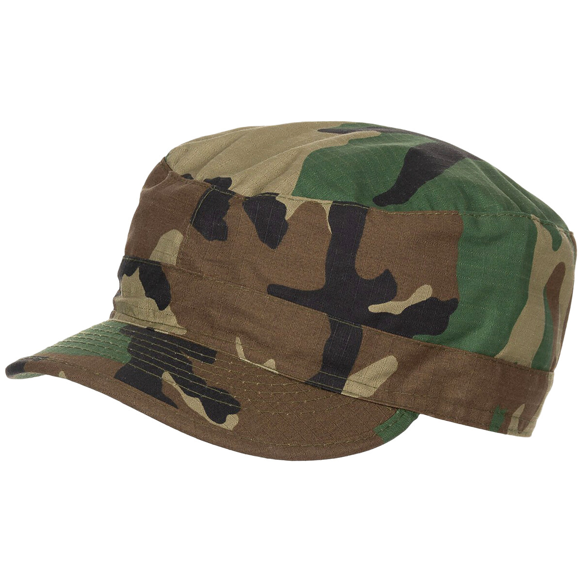 BDU Style Field Hat Army Combat Patrol Cap Cotton Ripstop US Woodland Camo S-XXL