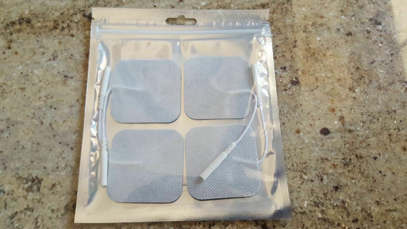 Premier Electrodes for TENS, EMS, IF, NMES/FES, MENS (4-Pack) 2x2