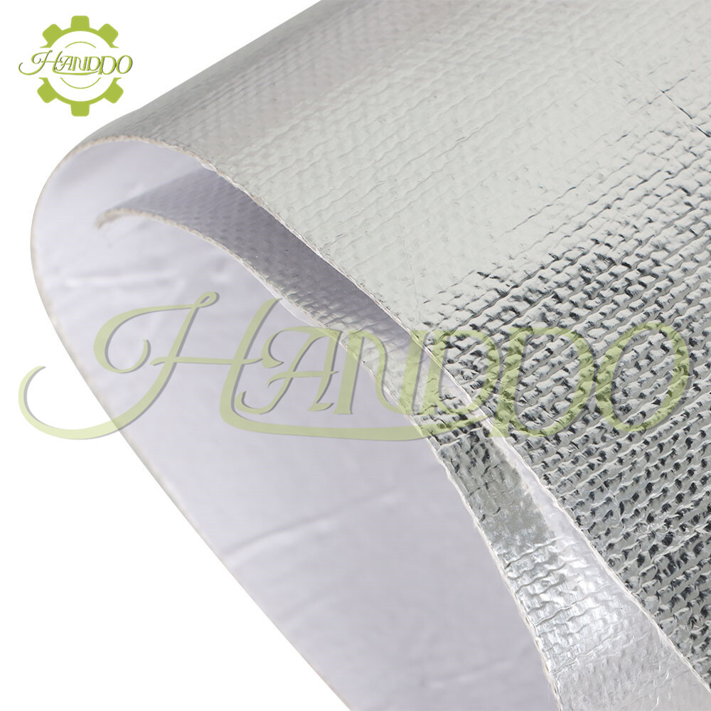 24" × 12" × 0.04" Adhesive Backed Aluminized Heat Barrier 1Pc
