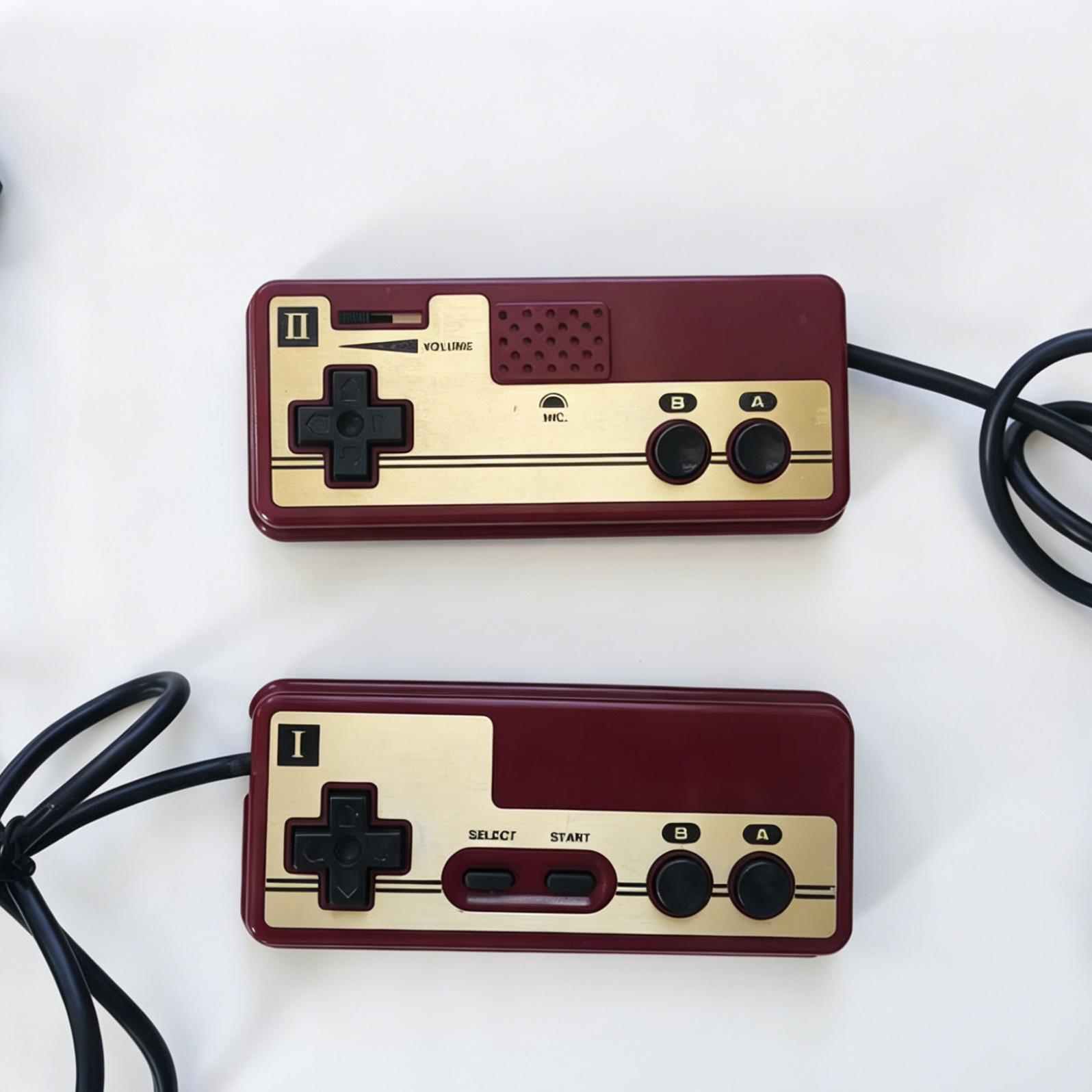Original Nintendo 15Pin / 7Pin Converted FC Famicom Controller NES 7Pin Plug Ret