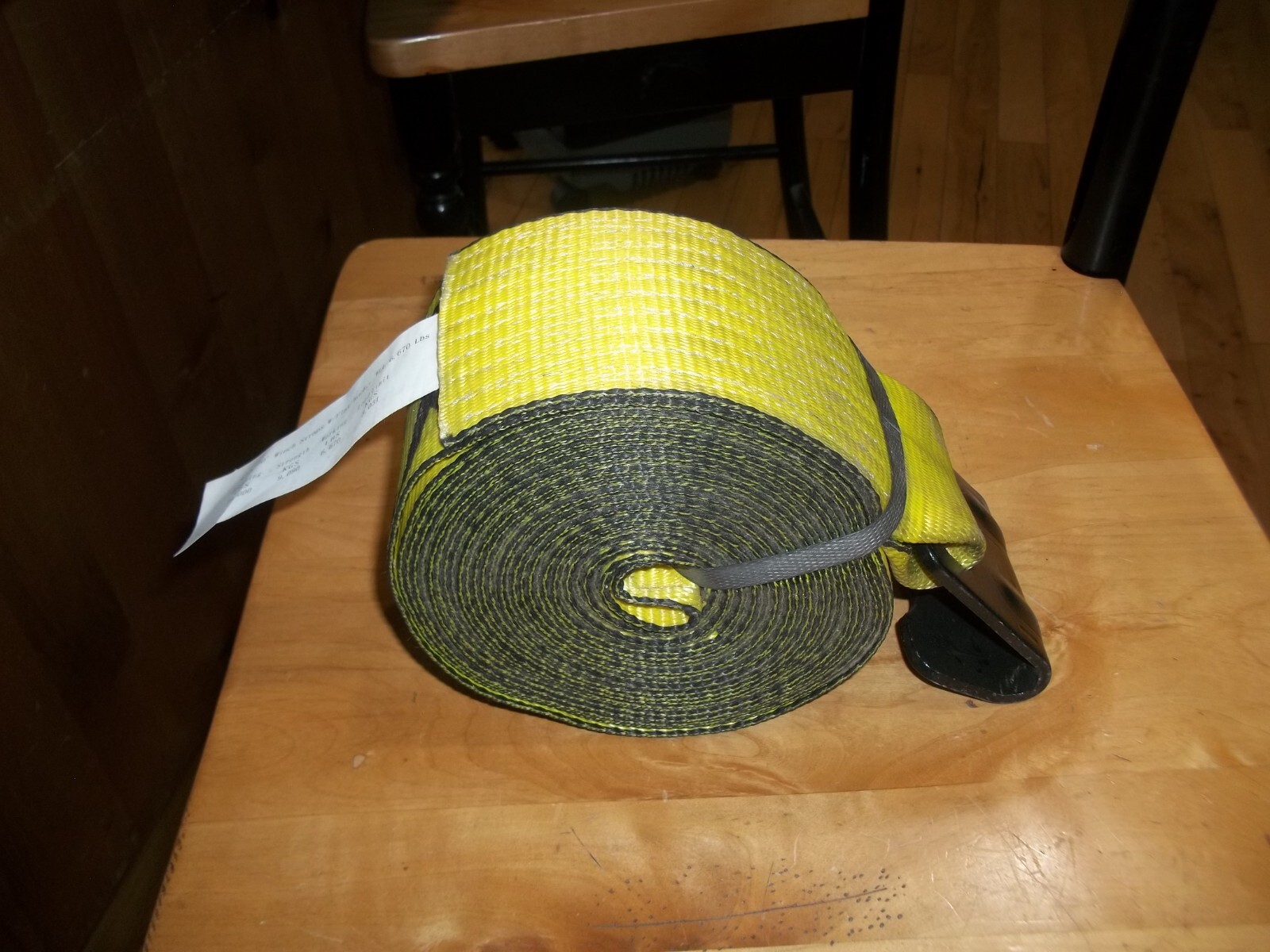 4 Inch X 30 Foot Cargo Strap With Hook