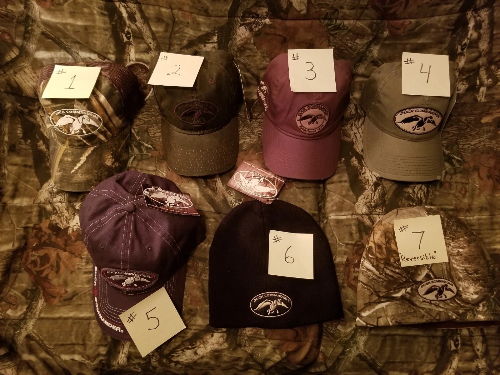 Duck Dynasty Hats,New Bought From Duck Commander