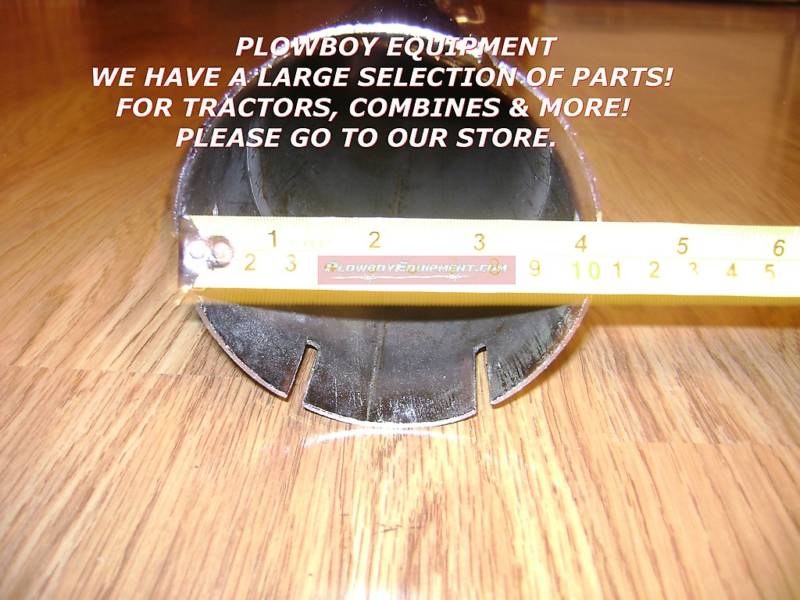 48" Curved CHROME STACK 4" ID PM89057C 89057C for JOHN DEERE