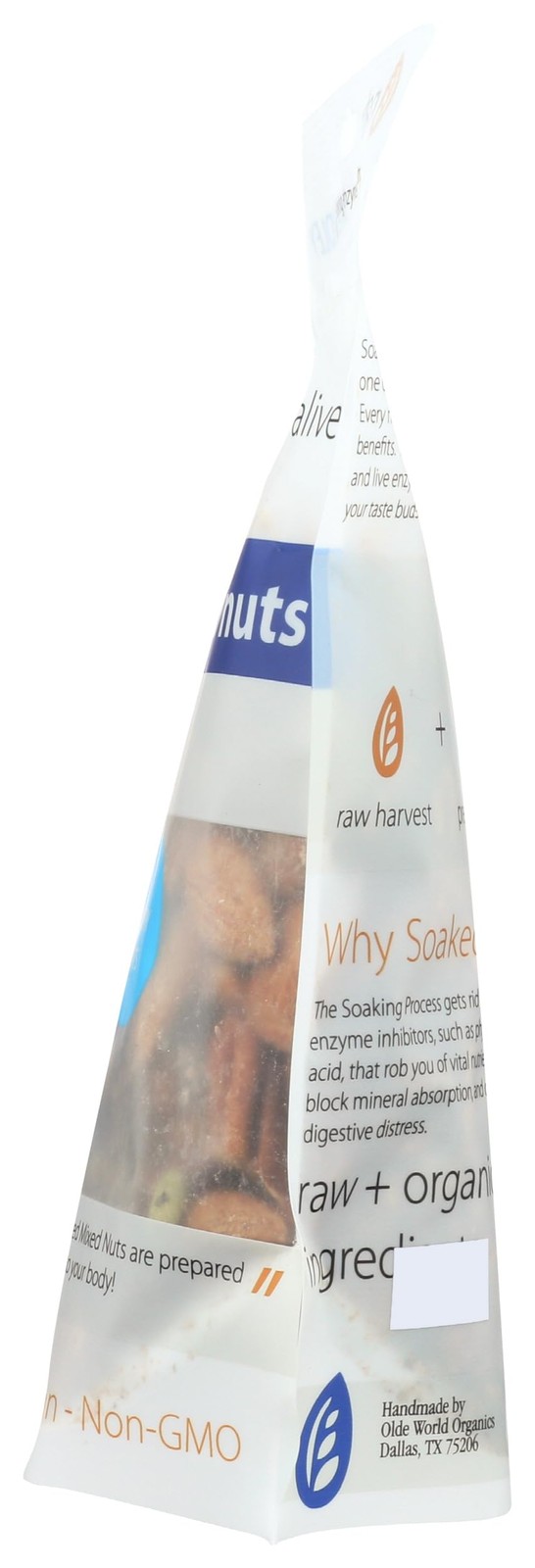 Nates Raw Sprouted Mixed Nuts, 7 OZ