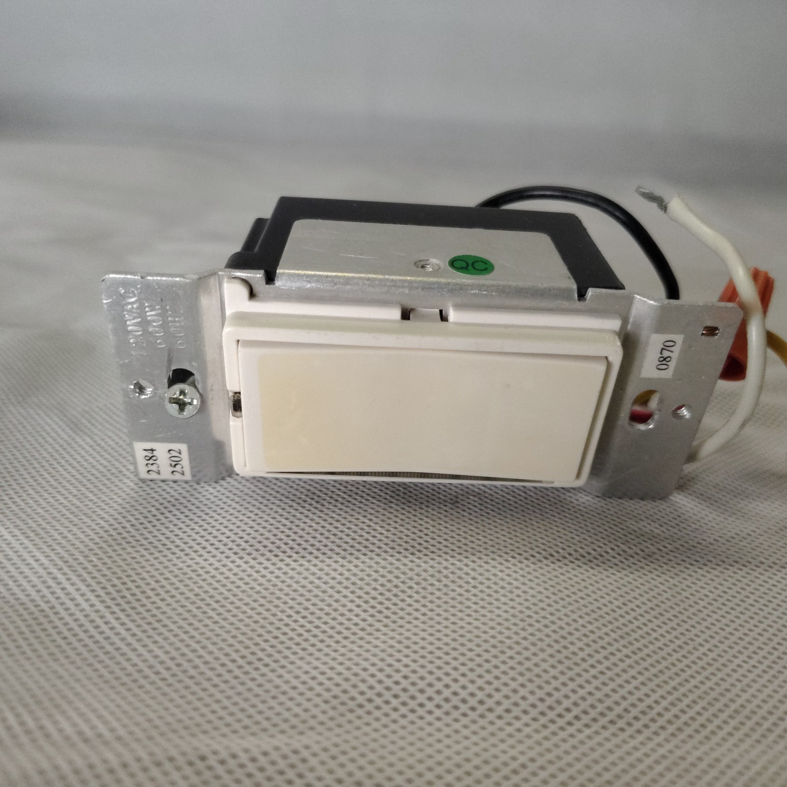 SwitchLinc 600W Remote Control Dimmer Wall Switch 2384W White Tested #2-7, #9