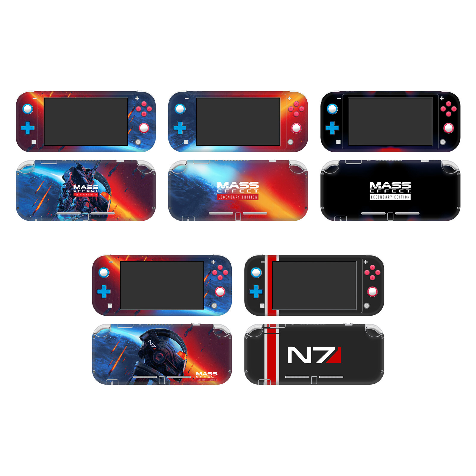 EA BIOWARE MASS EFFECT LEGENDARY GRAPHICS VINYL SKIN FOR NINTENDO SWITCH LITE