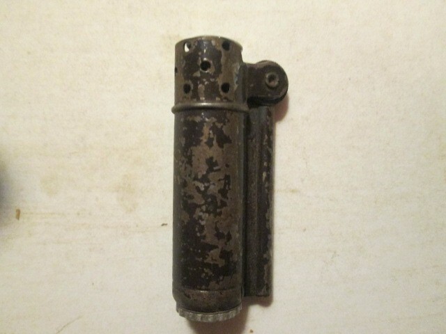 WWII Dunhill Trench Cigarette Lighter Service Lighter  ID'd USS Hornet 8786