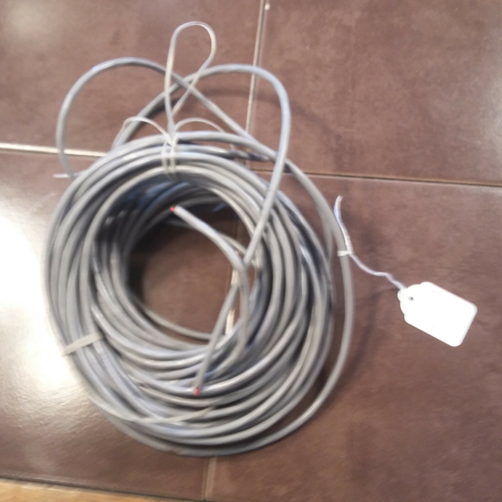 53' Alpha Wire 2464C Multiconductor Cable; 4C; 22 AWG; Stranded; New
