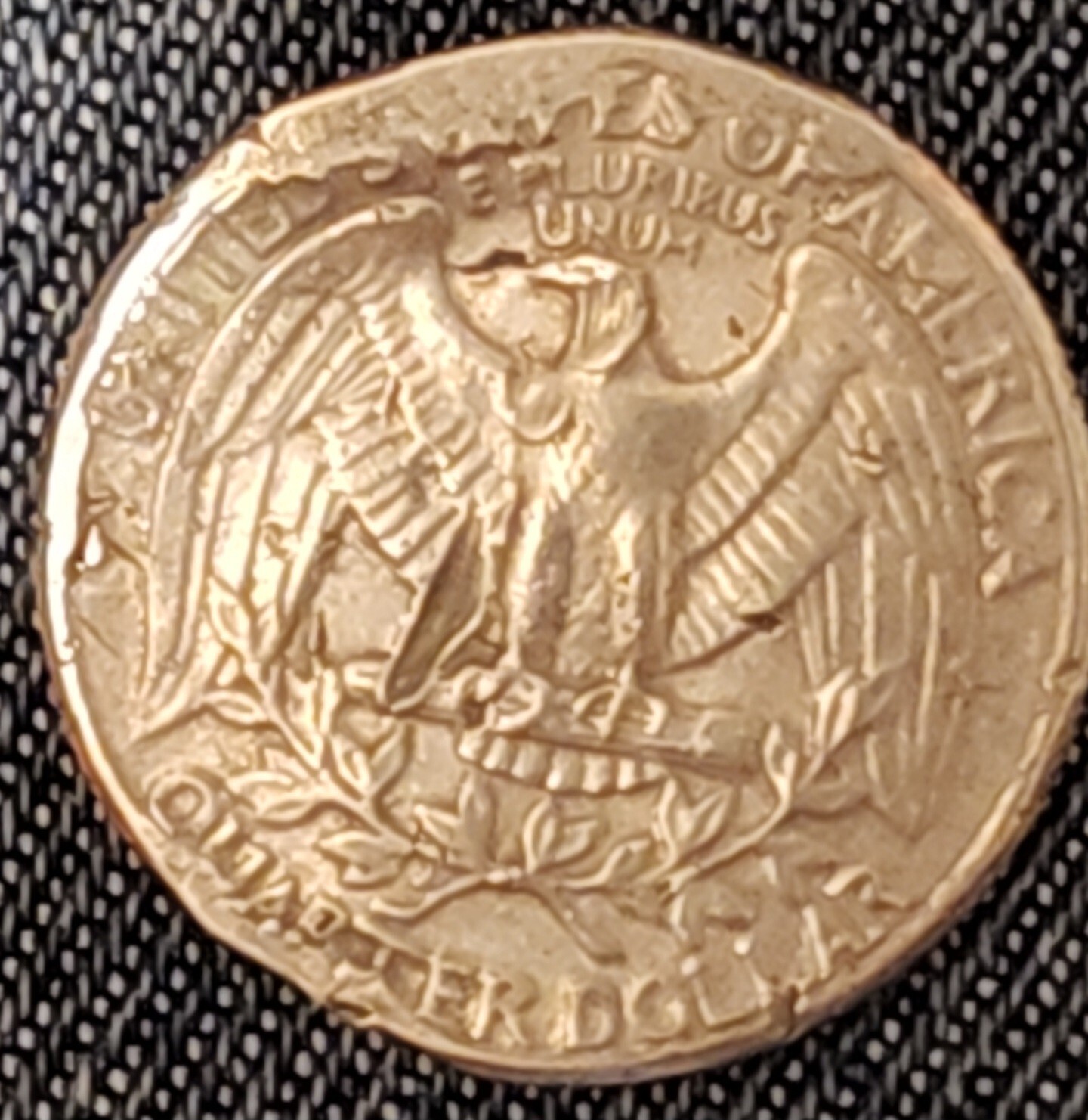 1983 D Very Rare Washington Quarter Filled In Mint Mark DDO Multiple Errors Coin