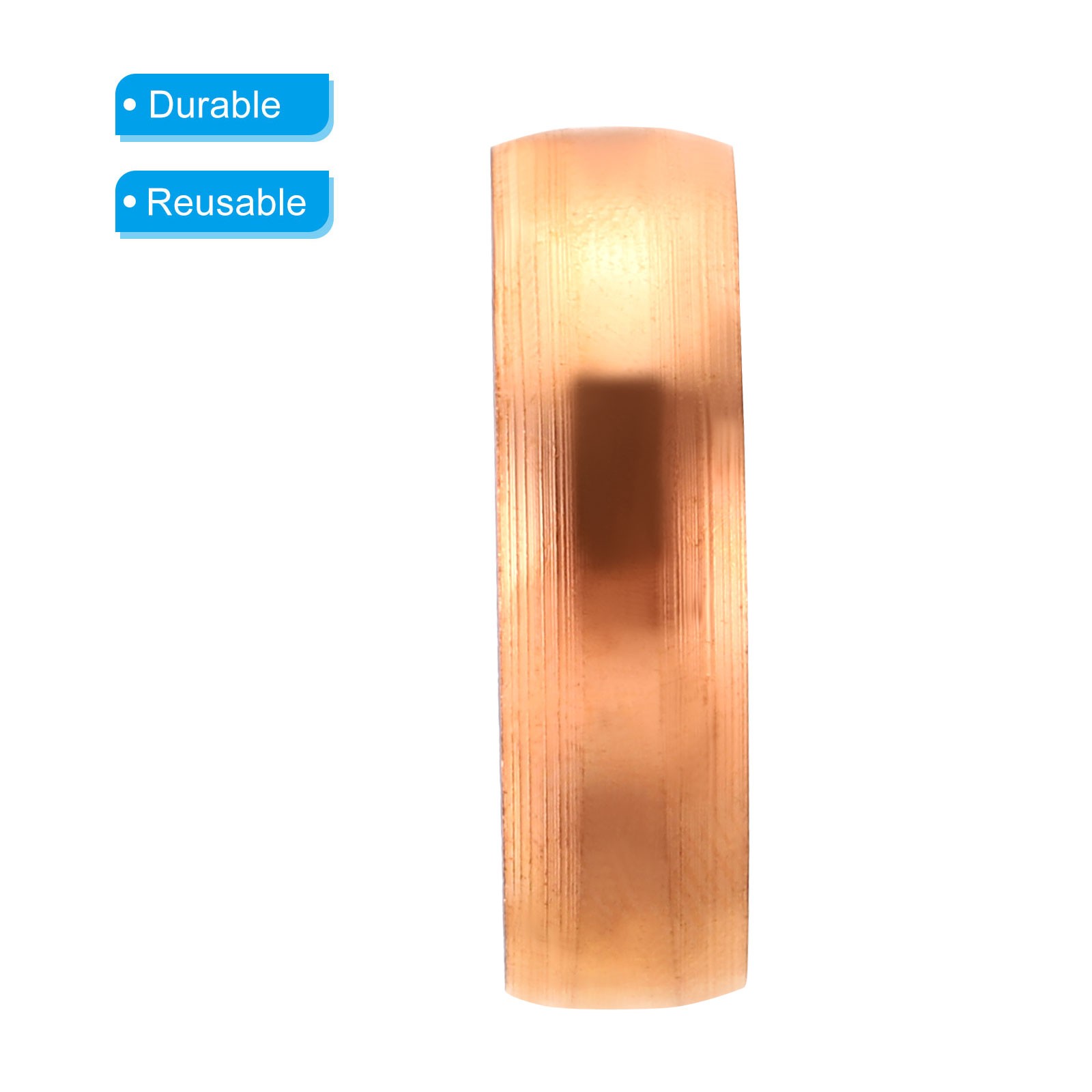 10pcs 28mm Compression Sleeves Ferrules Copper Ferrule Compression Fitting