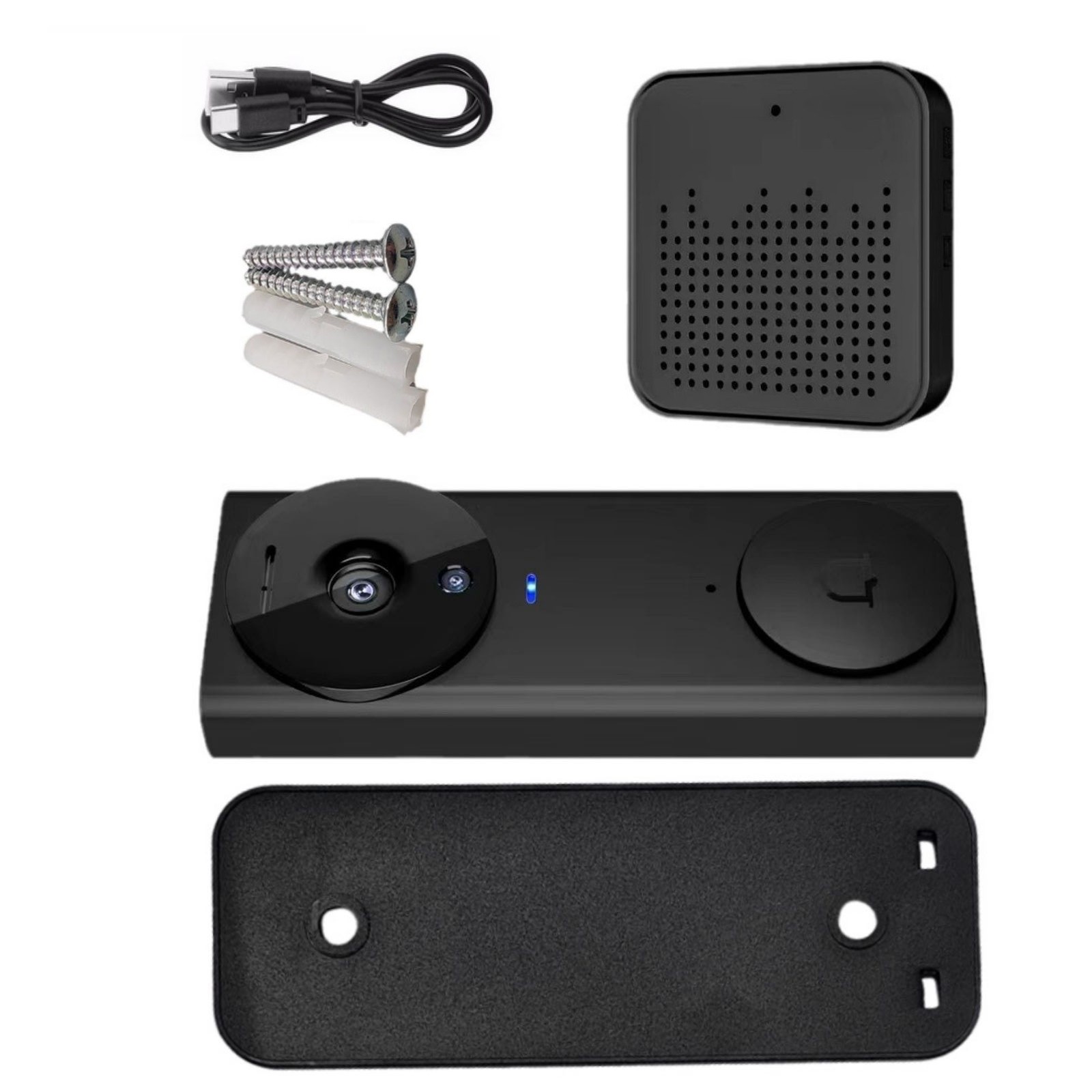 Wireless Security WiFi Smart Doorbell Intercom Video Camera Bell For ULooka
