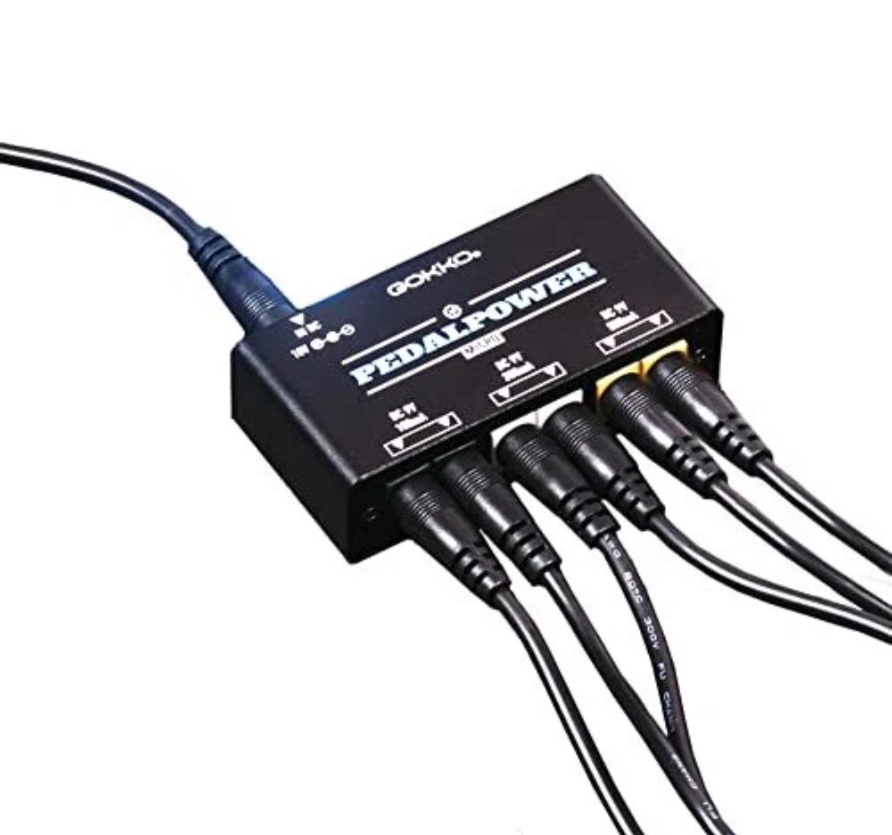 Mini Pedal Power Supply with 6 Outputs (GK-37)