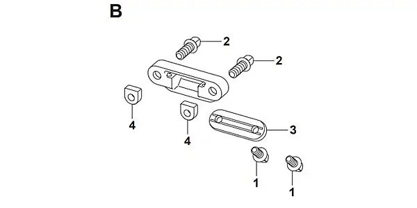 PEARL BUTT SIDE ASSY COMPLETE w/ Tracking Number
