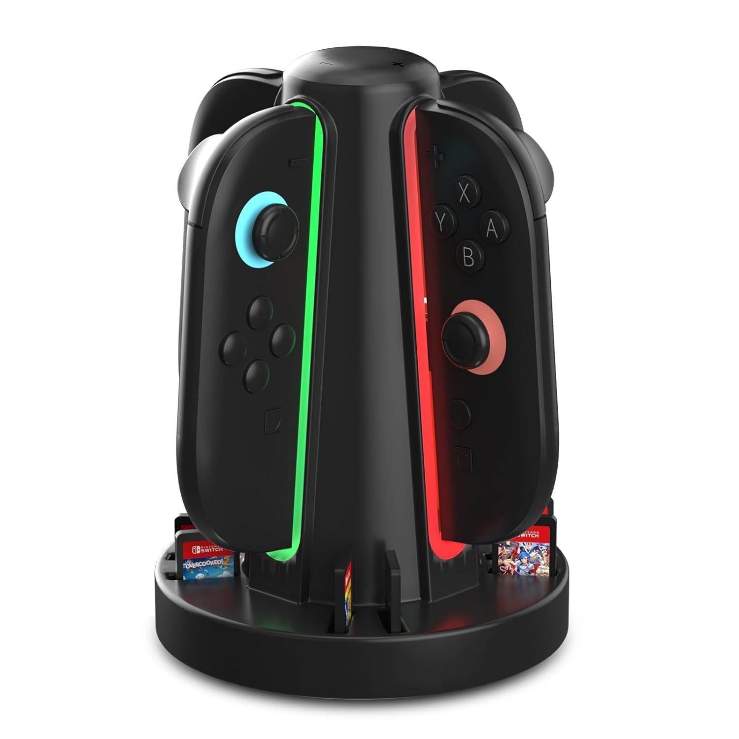 Charging Dock for Switch 2 Gamepad, 4-Port USB-C Fast Charger