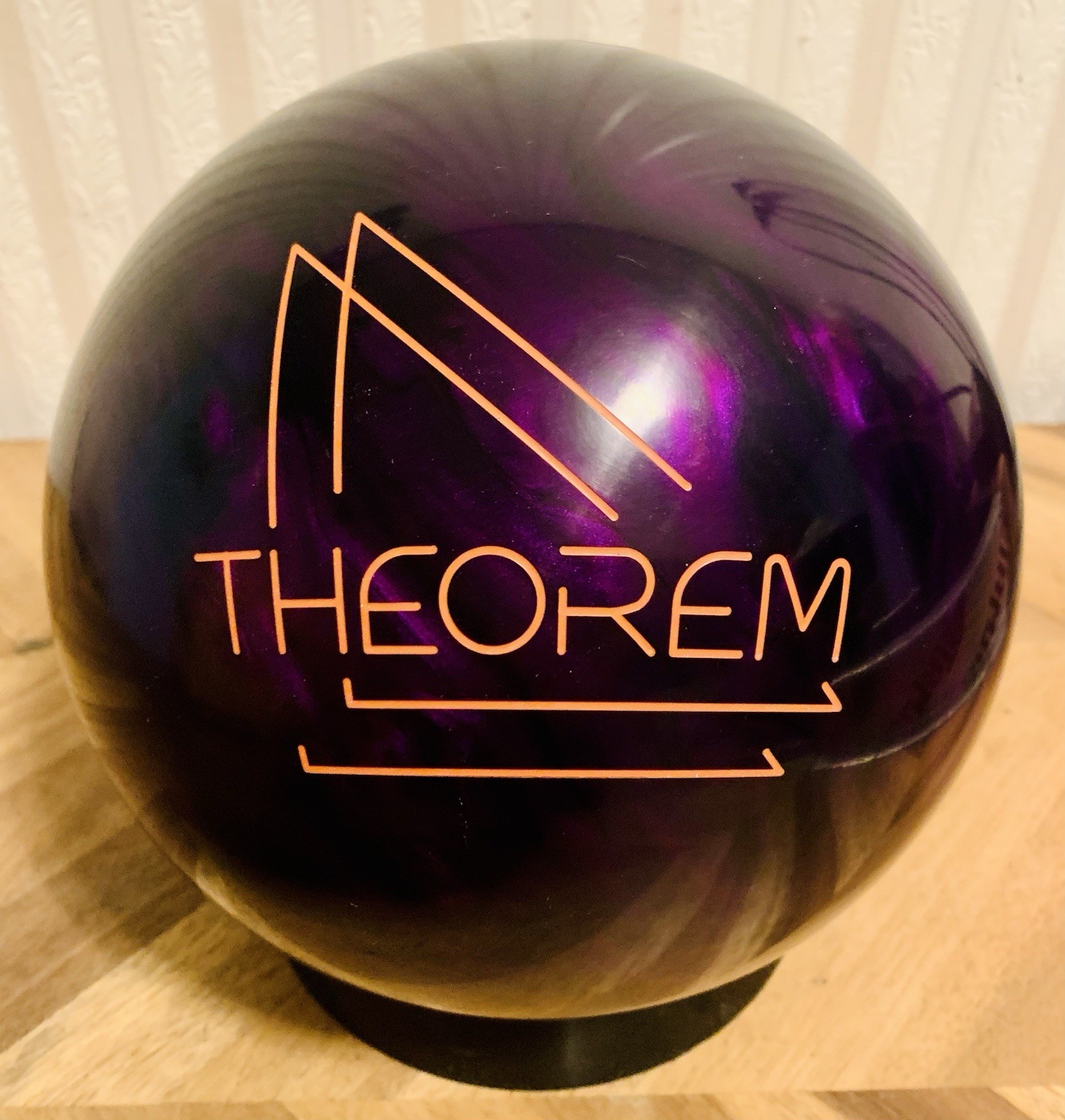 Track Theorem Overseas Purple Bowling Ball NIB 1st Quality 14lbs 2oz | 2-3" Pin