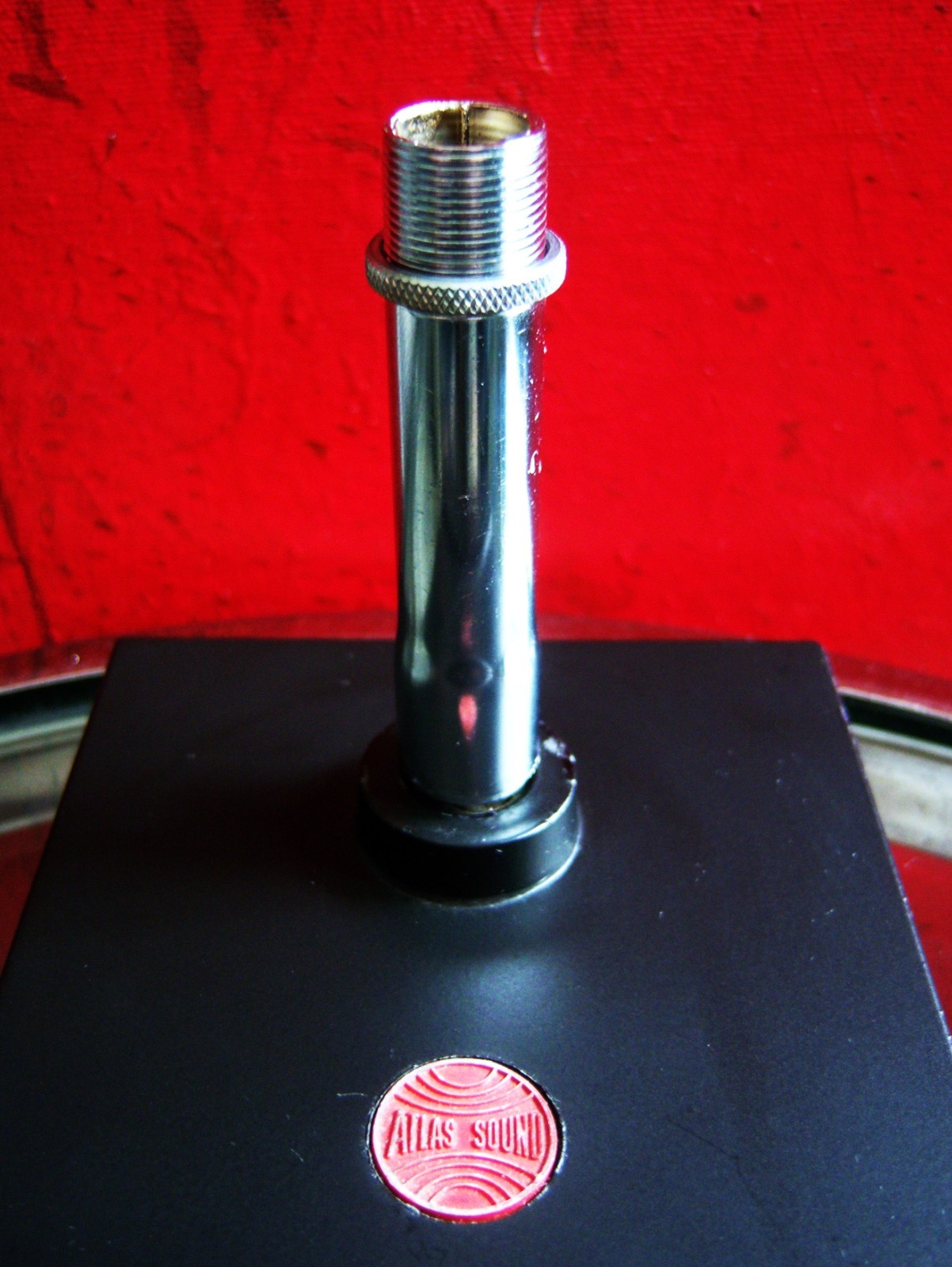 Vintage 1970's Atlas DS-2 microphone desk stand old DS-5 DS-7 DS-10 Shure # 8