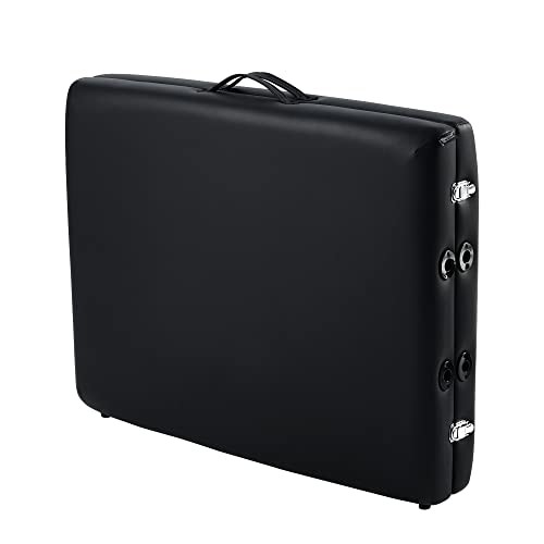 Master Massage Argo 28" Portable Massage Table with Complete Package Black
