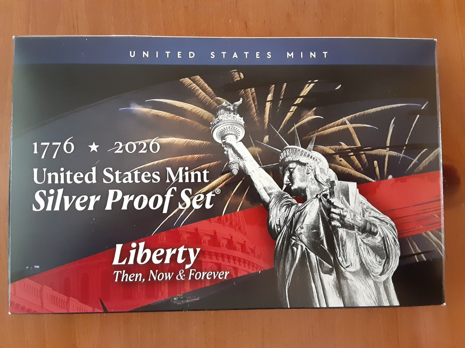 "In-Hand" 2026 U.S. Mint Semiquincentennial Silver Proof Set (26RH) — 10 Coins