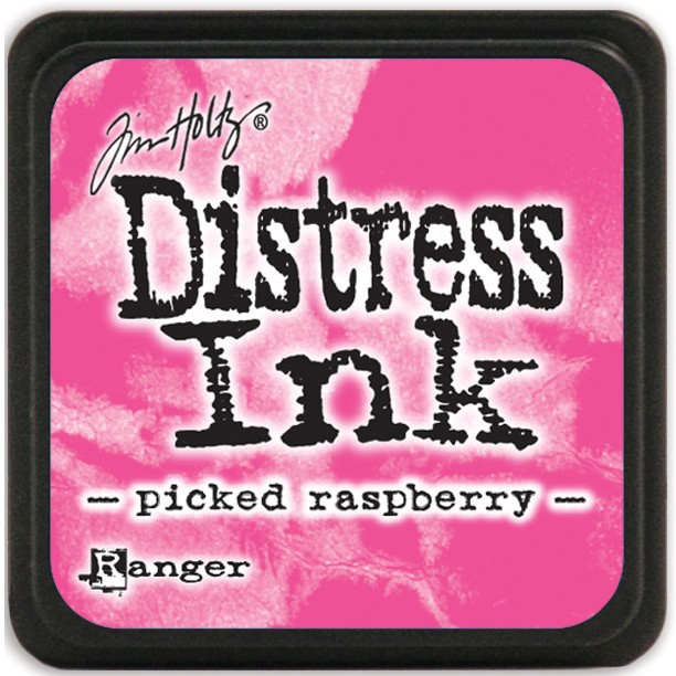 Ranger DMINI-40088 Distress Mini Ink Pad-Picked Raspberry