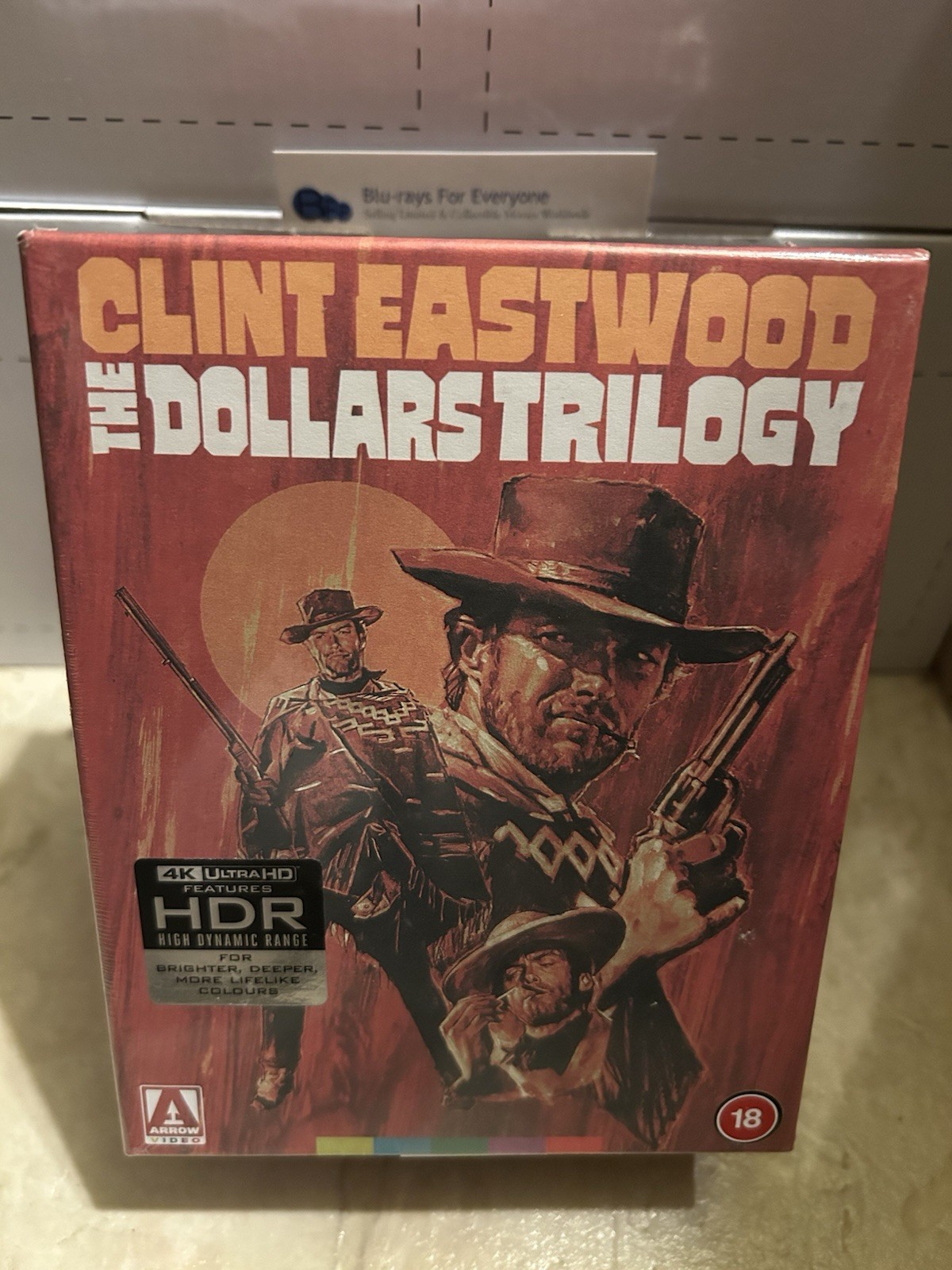 The Dollars Trilogy 4K Limited Edition Blu-ray Fistful Few More (UK)[1964-2017]