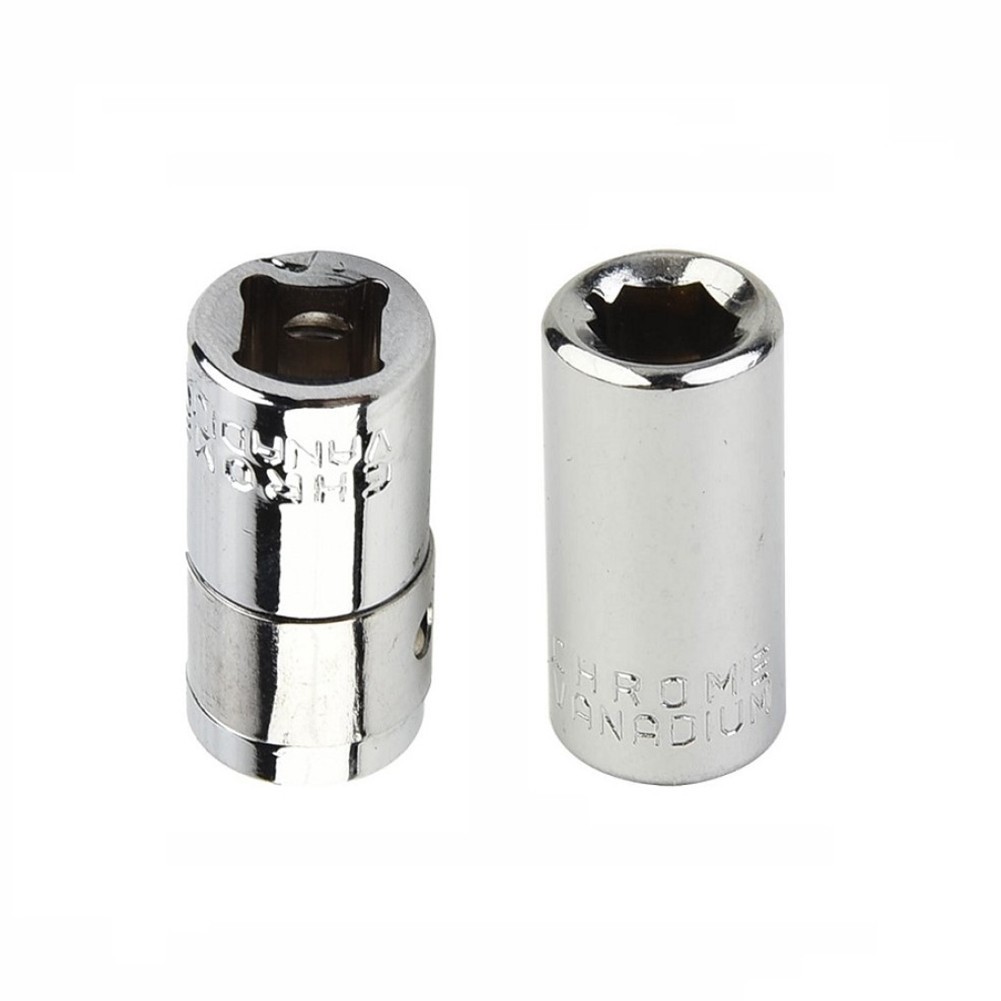 2 X 1/4 Square Drive To 1/4 Hex Socket Bits,Converter Screwdriver Bit Adapter