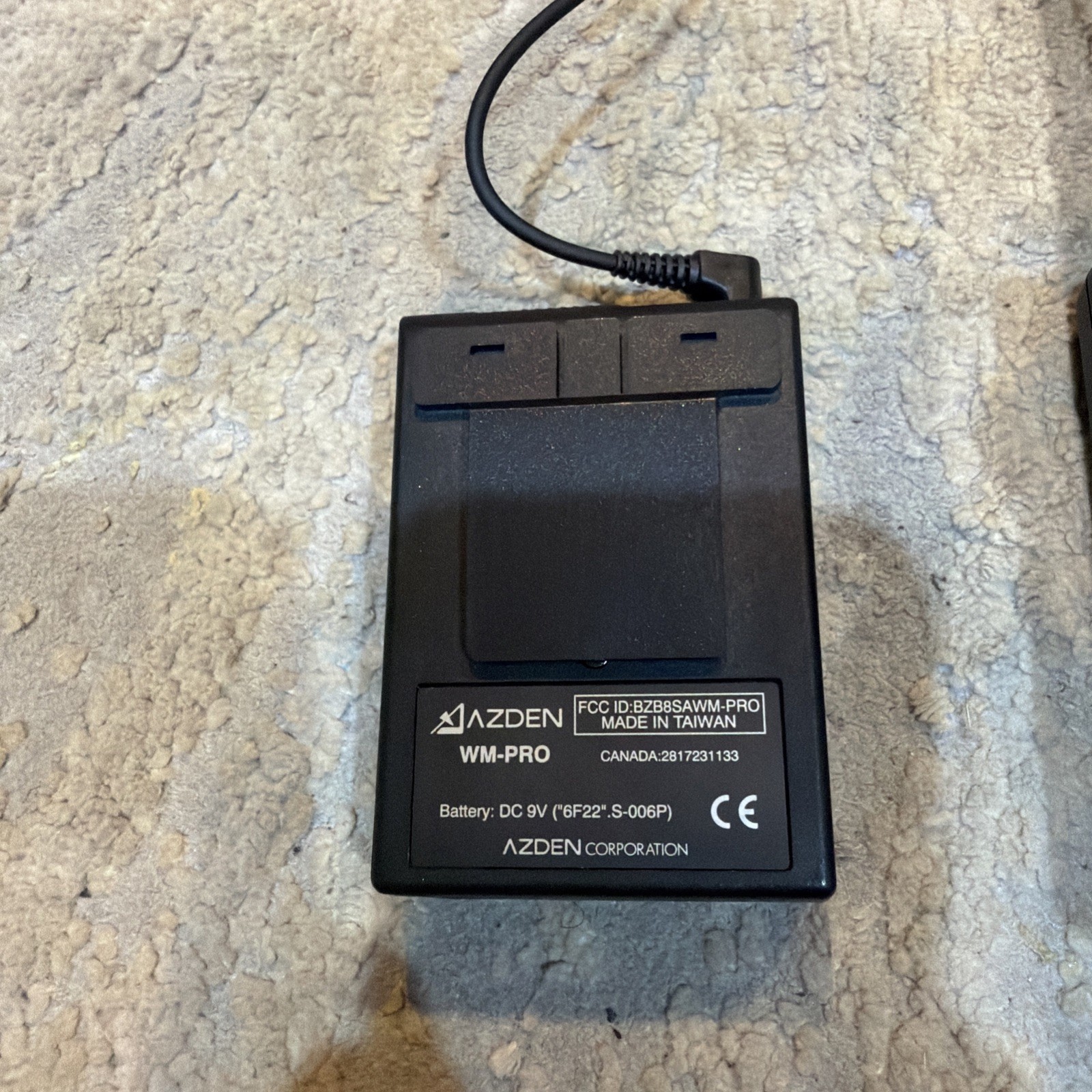 azden wm-pro Wireless Microphone System Wr32-pro