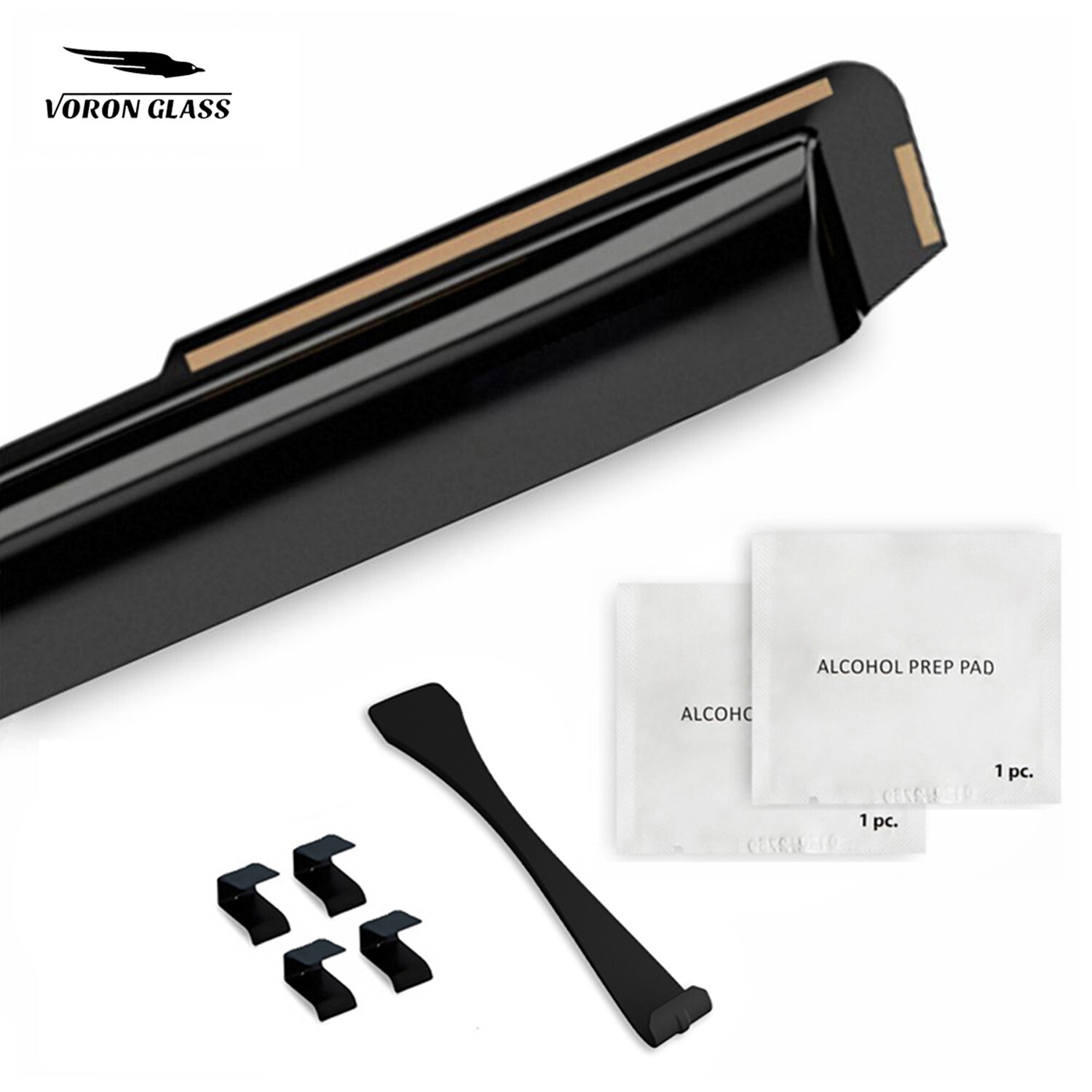 Rain Guards Vent Visors Shade for 2011-2023 Dodge Durango SHATTERPROOF